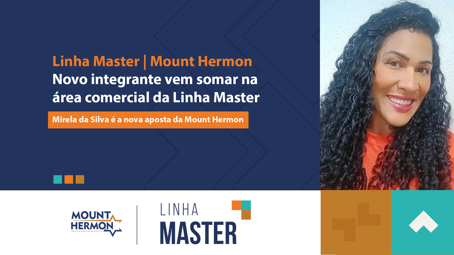 LINHA MASTER | MOUNT HERMON: Conheçam Mirela da Silva, a nova gestora comercial da Linha Master em Recife/PE — Mount Hermon