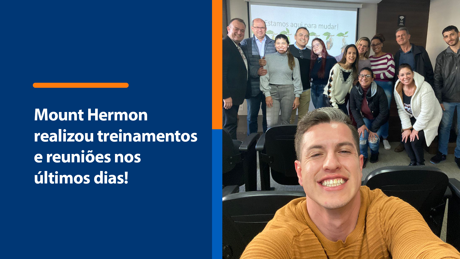 Mount Hermon realizou treinamentos e reuniões nos últimos dias! — Mount Hermon