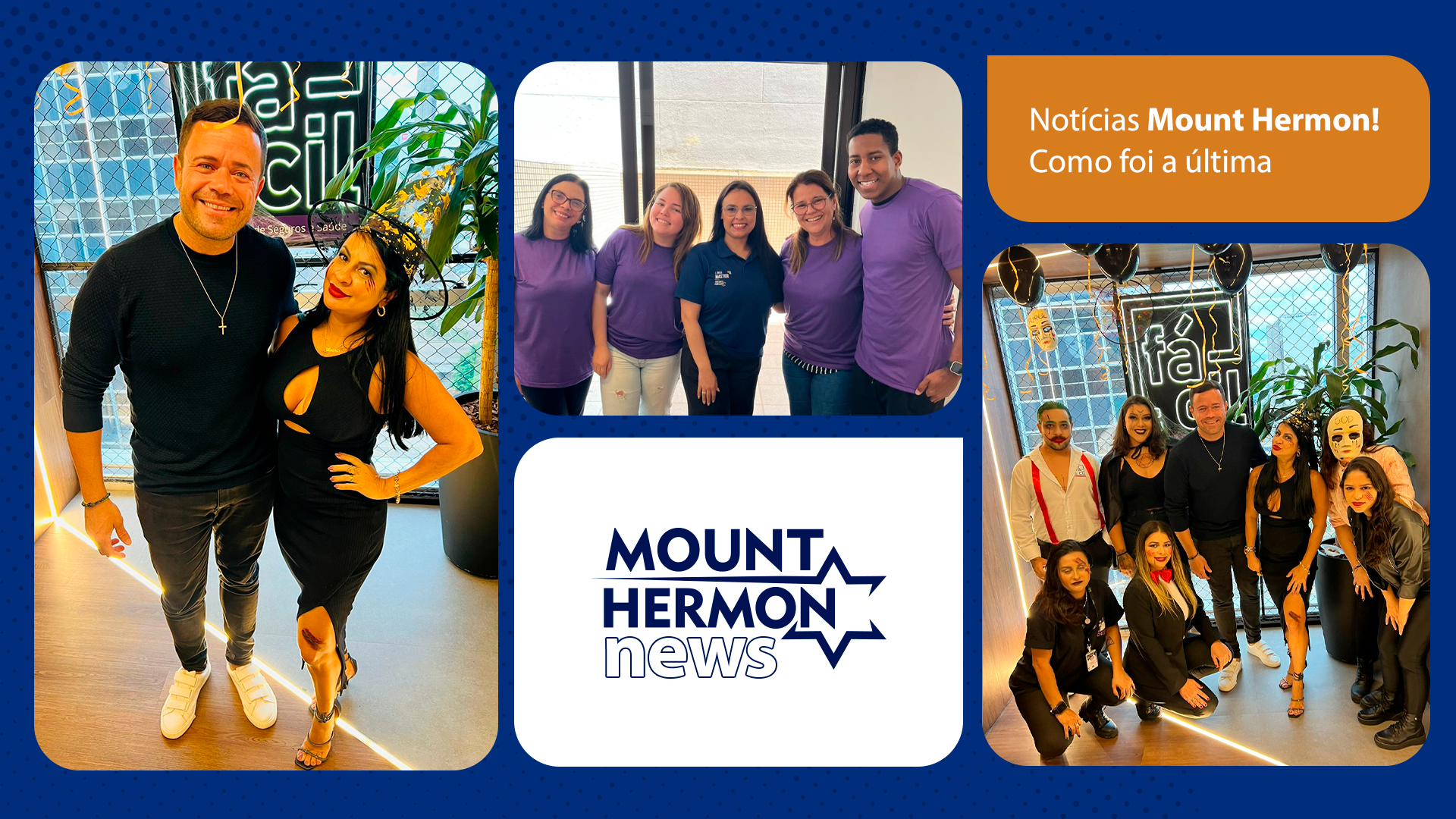 Notícias Mount Hermon! Como foi a última semana dos nossos gestores? — Mount Hermon