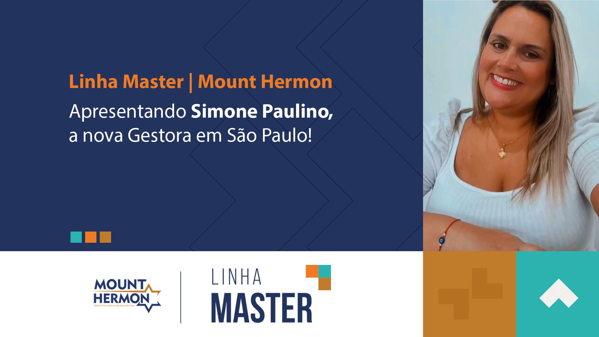 LINHA MASTER | MOUNT HERMON: Apresentando Simone Paulino, a nova Gestora em São Paulo! — Mount Hermon