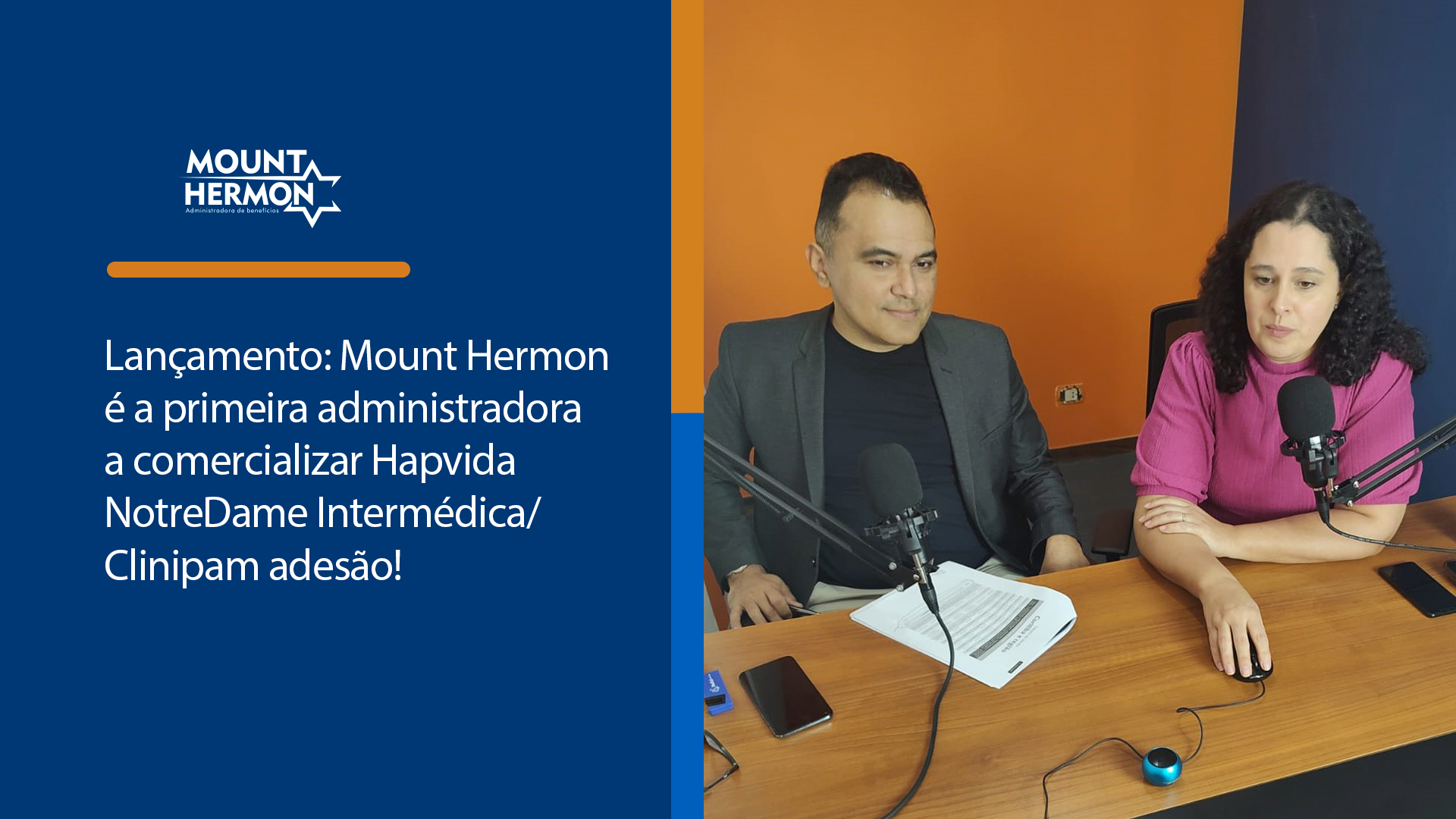 Lançamento: Mount Hermon é a primeira administradora a comercializar Hapvida NotreDame Intermédica/Clinipam adesão! — Mount Hermon